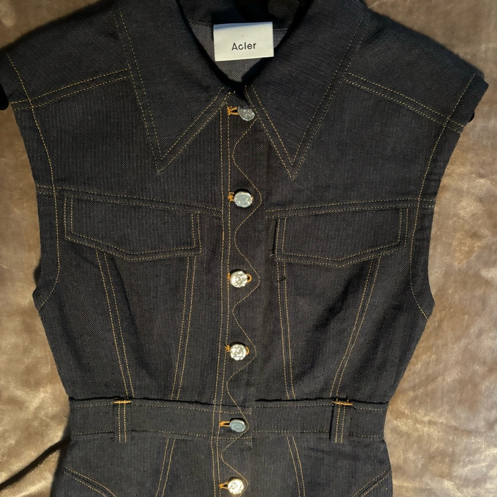 Acler Black Mini Dress - Picture 8 of 14